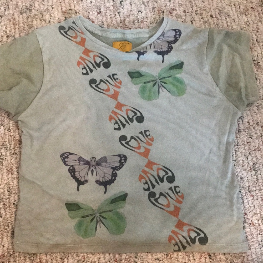 Juliet Johnson hand painted baby tee
